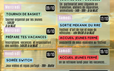 ACTION JEUNES – OCTOBRE 2024